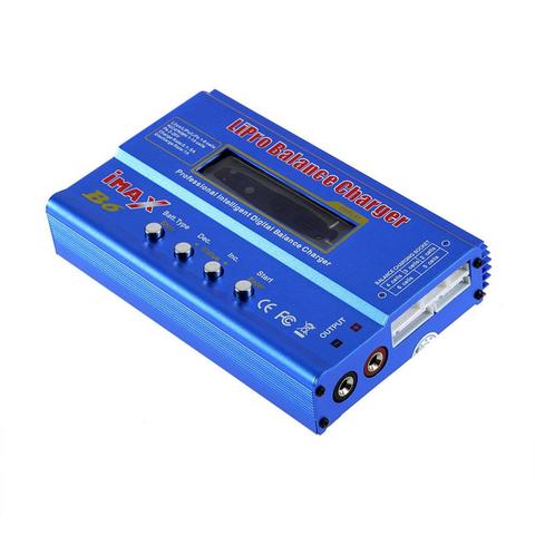 iMAX B6 80W Lipo NiMh Batteries Balance Digital Display Charger for RC Helicopter Aircraft Li-ion/LiPo/LiFe/Ni-Cd/NiMH Battery ► Photo 1/6