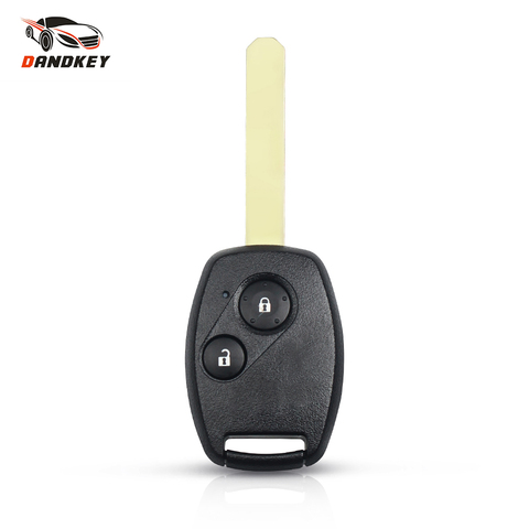 DANDKEY For Honda Civic CRV Jazz HRV  Keyless Entry Remote Car Key Shell Case 2 Buttons Fob Replacement ► Photo 1/5