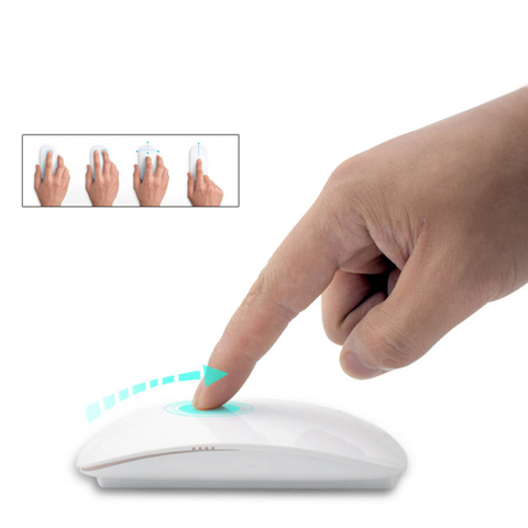 2022 New Magic Touch Mouse 2.4GHz 12000 DPI Wireless Optical Mice For Windows Laptop ► Photo 1/6