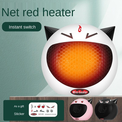 Electric Portable Heater Fan Warm Heating Air Space Warmer Desk Home Office ► Photo 1/6