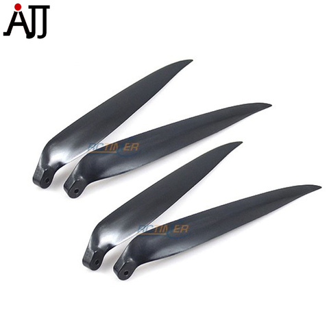 2Pairs Rctimer 10x6 11x6 11x8 12x6.5 13x6.5 13x8 14x8 16x8 Inch Folding Propeller Prop Blade Precision for RC Powered Glider ► Photo 1/2