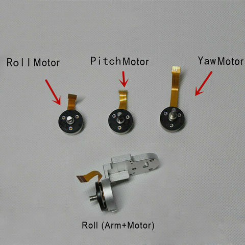 Gimbal Yaw Engine Pitch Motor Roll Arm Bracket for DJI Phantom 3 Standard Advanced Drone Spare Parts Replacement Accessories ► Photo 1/5