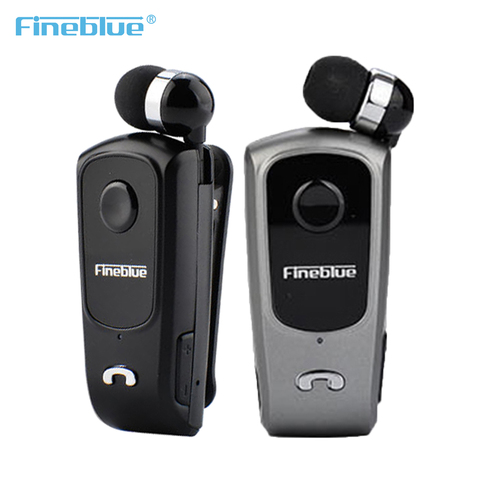 FineBlue F920 Wireless Bluetooth Earphone Retractable Handsfree Headset Stereo Remind Sports Running Wear Clip Headset for Phone ► Photo 1/6