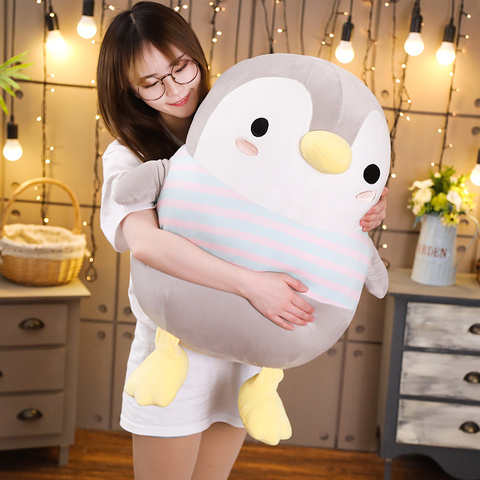 Giant Soft Fat Penguin Plush Toys Stuffed Cartoon Animal Doll for Kids Baby Lovely Girls Christmas Birthday Gift ► Photo 1/6