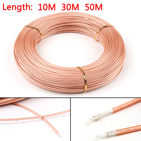 Areyourshop 50 ohm RG 316 Coaxial Cable FEP Connector RG316 Wire ► Photo 1/5