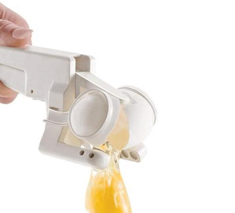 Egg Cracker Handheld York & White Separator As Seen On TV Helper New Egg Opener Kitchen Gadget Tool ► Photo 1/5