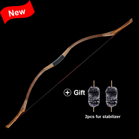toparchery Archery Bow for Hunting Traditional Bow Shooting Longbow Sport Archery Target Outdoor 30-50Ibs ► Photo 1/6