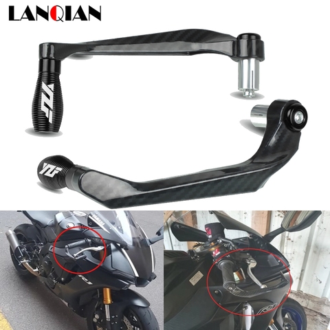 Universal Motorcycl CNC Aluminum accessories Lever Guards protector handguard For Yamaha YZF R1 R3 R6 R15 YZFR125 - Price history & | AliExpress Seller LANQIAN MOTOR Store | Alitools.io