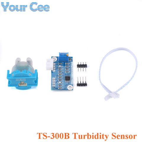 TS-300B Turbidity Sensor Module Mixed Water Detection Module Water Quality Test Turbidity Transducer DC 5V ► Photo 1/6