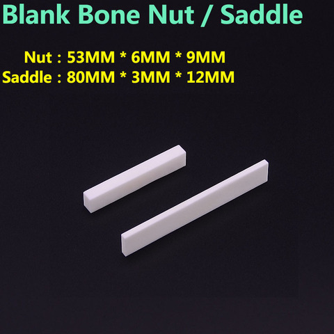 Real Bone Nut / Saddle Raw Material  Blank Bone Guitar Nut / Saddle ► Photo 1/5