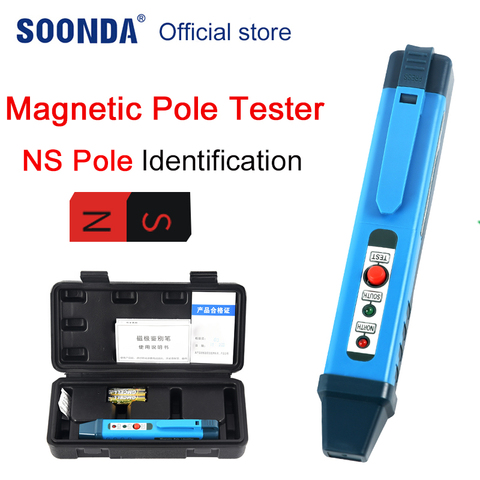 Magnetic Pole Identifier Magnetic Tester North and South poles Tester Magnets Pole NS Class Measurement Magnetic Pole Instrument ► Photo 1/6