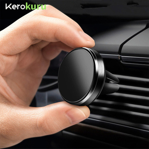 Magnetic Phone Holder for Redmi Note 8 Huawei In Car GPS Air Vent Mount Magnet Stand Car Phone Holder for IPhone 7 11 Samsung ► Photo 1/6