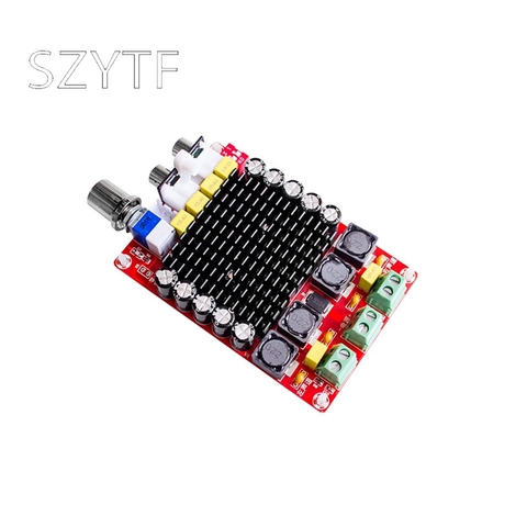 2 * 100W car amplifier DC power XH-M510 TDA7498 digital amplifier board 14-34V ► Photo 1/2