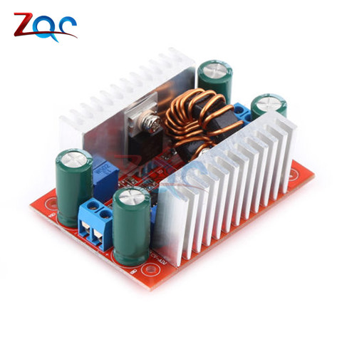 400W 15A DC-DC Boost Converter Step Up Power Transformer Supply Voltage Regulator Constant Power Heat Sink 8.5V-50V to 10-60V ► Photo 1/5