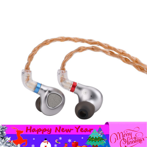 TIN HiFi P2 Metal In Ear Earphones 2nd Generation Planar Earphone HIFI Music Monitor Headset With 2PIN 0.78MM Cable TINHIFI P2 ► Photo 1/6