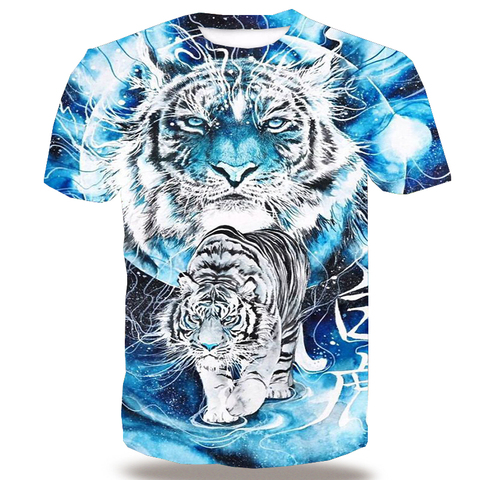 Tiger in Paint' Men's T-Shirt