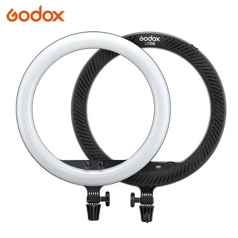 Godox LR150 18 Inch LED Ring Light Studio Photography Fill-in Light 3000K-6000K Bi-Color Temperature Adjustable Brightness ► Photo 1/6