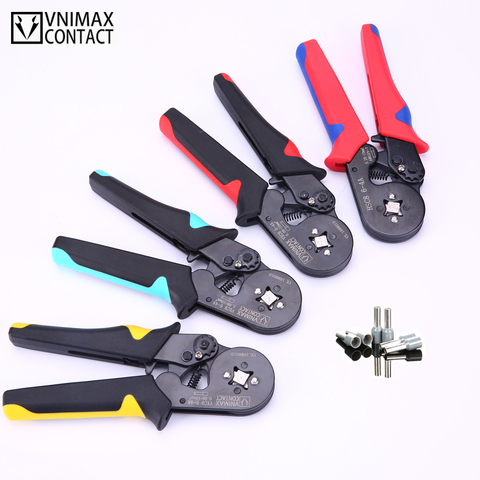 Tubular Terminal Crimping Tools HSC8 6-4A Pliers For 0.06-10mm2 28-7awg Terminals High Precision Electrical Pliers Clamp Sets ► Photo 1/6