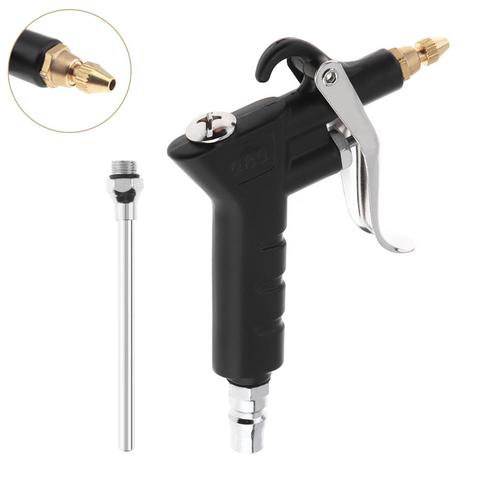 TL-128B-989 Mini Blowing Dust Gun Pneumatic Tool with 7.5mm Air Inlet Port and 10cm Replacement Long Nozzle for Furniture Wash ► Photo 1/6