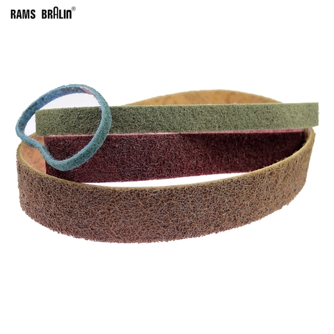 1 piece Non-woven Abrasive Sanding Belt Very Coarse to Fine Nylon Polishing Belt ► Photo 1/5