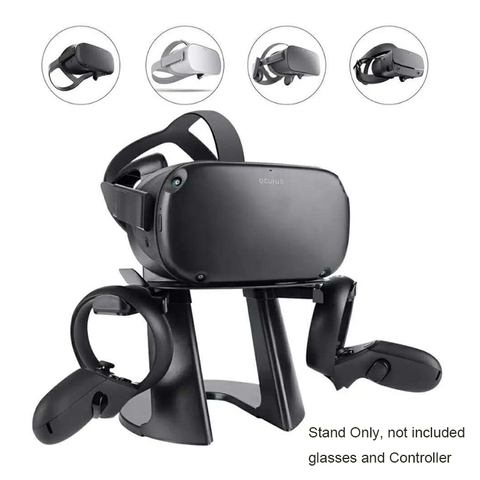 Vr Stand,Headset Display Holder and Station for Oculus Quest 2 VR Glasses Rack Mount for Rift S Oculus Quest Headset Controllers ► Photo 1/6