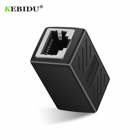 kebidumei Female to Female Network LAN Connector Adapter Coupler Extender RJ45 Ethernet Cable Extension Converter ► Photo 1/6