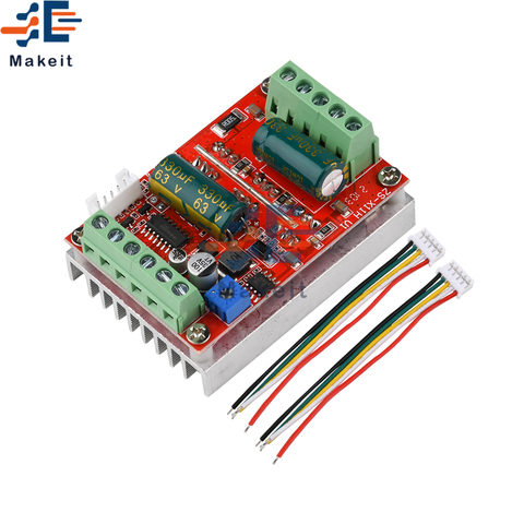 BLDC Three Phase DC Brushless Motor Controller PWM Hall Motor Control Driver Board With Forward/Reverse/Brake DC 6-60V 400W ► Photo 1/6