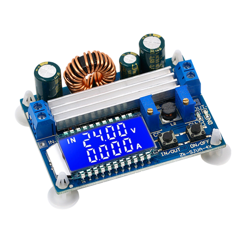 35W DC 5.5-30V to 0.5-30V Digital LCD Display Automatic Step up down Buck Boost Converter Power Supply Module Adjustable Board ► Photo 1/5