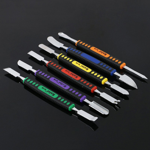 Kaisi 6pcs Dual Ends Metal Spudger Set for iPhone iPad Tablet Mobile Phone Prying Opening Repair Tool Kit ► Photo 1/4