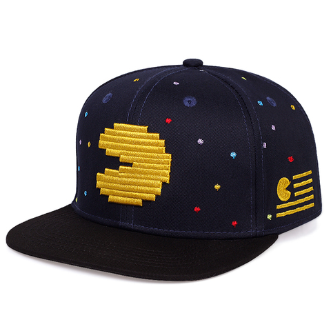 Fashion hip-hop personality baseball cap cartoon embroidery wild hat hip-hop hats adjustable outdoor sports caps snapback hats ► Photo 1/4