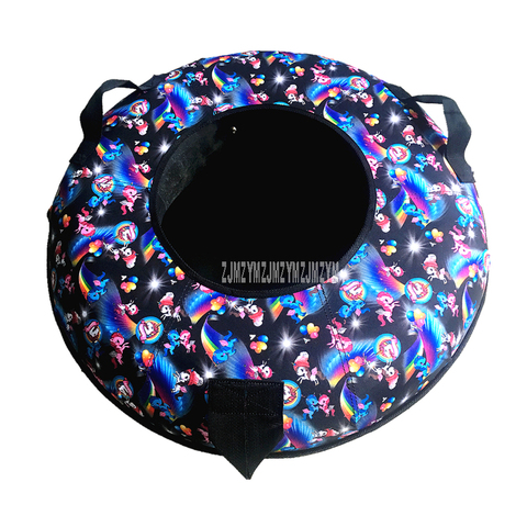 Children Skiing Ring Rubber Winter Inflatable Inner Tyre Ski Circle Kids Child Outdoor Snow Skiing Pad Board Winter Sports Tool ► Photo 1/6