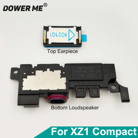 Dower Me Top Earpiece Ear Speaker With Adhesive Bottom Loudspeaker Buzzer Ringer Assembly For Sony Xperia XZ1 Compact XZ1c G8441 ► Photo 1/5