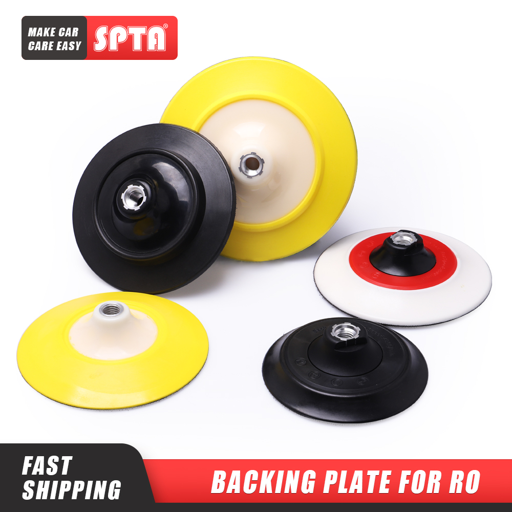 7"  Backing Plate Hook and Loop Professional Rotary Polisher Buffer 