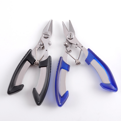 Stainless Steel Fishing Plier Scissor Braid Line Lure Cutter Hook Remover Tackle Tool Cutting Fish Use Tongs Multifunction Sciss ► Photo 1/6