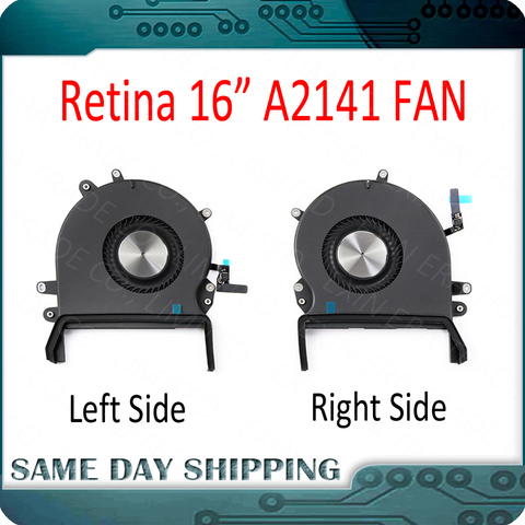 New Laptop A2141 Fan Left and Right for Macbook Pro Retina 16