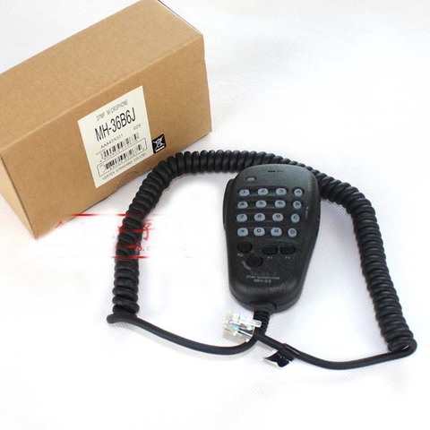 MH-36 MH-36B6J Shortwave Handheld Microphone Encoding Hand Mic Speaker for YAESU FT-2600M FT-3000M FT-8000R FT-90R Walike Talkie ► Photo 1/1