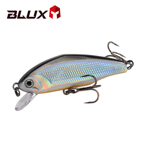 BLUX Edge 53 Flat Minnow Sinking Fishing Lure Wobbler 53mm 5.6g Trout Crank Artificial Hard Bait Crankbait Freshwater Tackle ► Photo 1/6