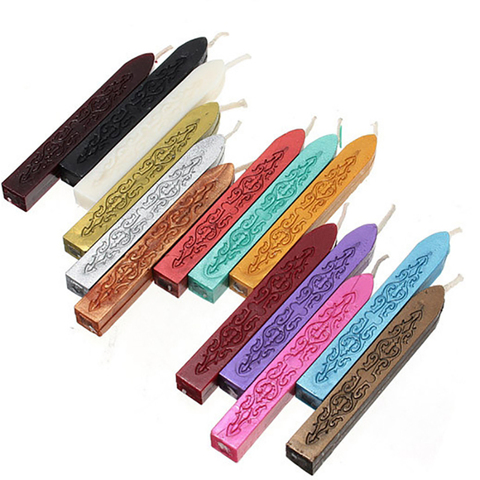 Multifunctional Retro Wax Strips DIY Card Invitations Envelope Decorating Sealing Wax Magic Arrow Pattern Wax Stick With Wick ► Photo 1/6