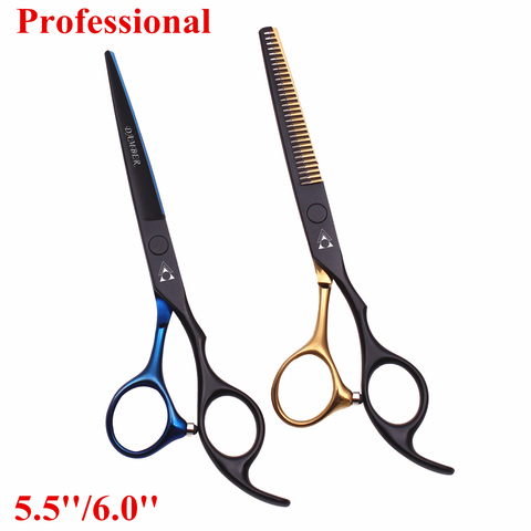 5.5 6.0'' Haircut Shears Professional Hairdressing Scissors Thinning Barber Scissors Hair Cutting Scissors 440C Japan Steel 888# ► Photo 1/6