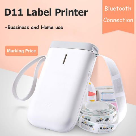 Portable Pocket Label Printer Wireless Label Printer Bluetooth Niimbot D11  Fast