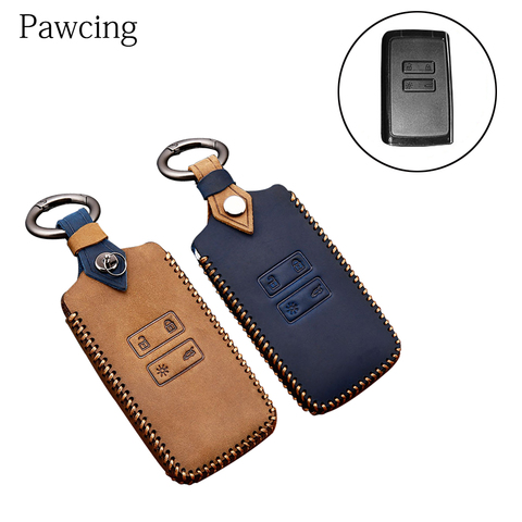 Car Key Case For Renault Koleos Kadjar Scenic Megane Sandero Keyless Remote Espace Fob Shell Protector Cover Leather Accessories ► Photo 1/6