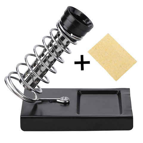 JCD Multi Purpose Soldering Iron Gun Stand Holder Support Station Metal Base and Solder Sponge for Solder Iorn Tips Metal Pads ► Photo 1/6