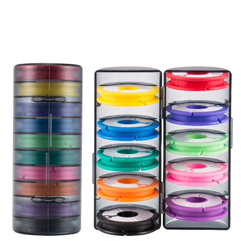 Rainbow Fishing Main Line Box Winding Board High Quality Fishing Box Fishing Tools 4-16 Spindle Silicone Main Spool 2022 ► Photo 1/6