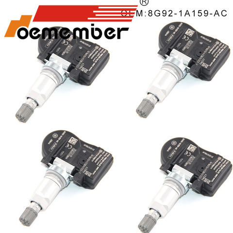 4PCS 8G92-1A159-AC Car Tire Pressure Sensor TPMS System Sensor For Ford Galaxy Mondeo S-Max 433MHZ ► Photo 1/6