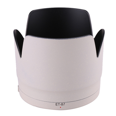 White ET-87 ET87 Camera Lens Hood for Canon EF 70-200mm f/2.8L IS II USM Camera Lens Protector Accessories ► Photo 1/3