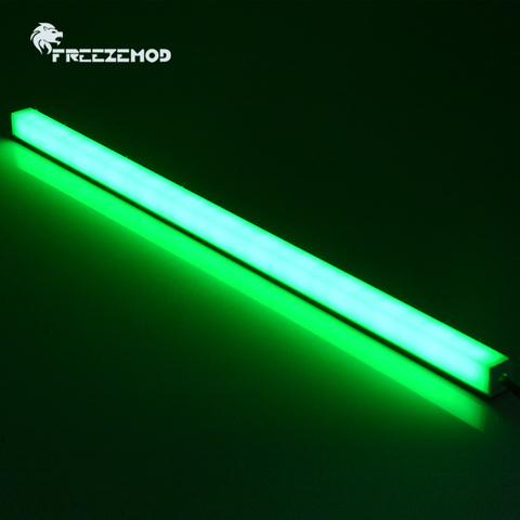 FREEZEMO chassis magnetic lamp two-sided light-emitting 12V colorful RGB control AURA programming.  JXDT-12CX ► Photo 1/5