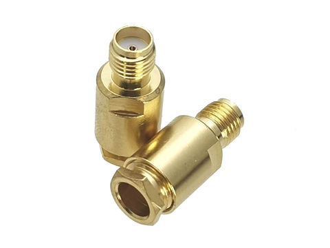 1Pcs Connector SMA Female Jack Clamp RG58 RG142 LMR195 RG400 Cable Straight RF Coaxial Adapter ► Photo 1/4