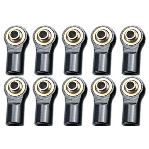 10PCS Metal M4 Link Tie Rod End Ball Joint for 1/10 RC CAR AXIAL SCX10-II 90046 90047 TRX-4 F350 Rc01 D90 ► Photo 1/2