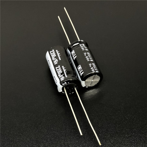 30pcs Nichicon 16V 2200uf 16v vy Import Aluminum Electrolytic Capacitor 10X20 free shipping ► Photo 1/2