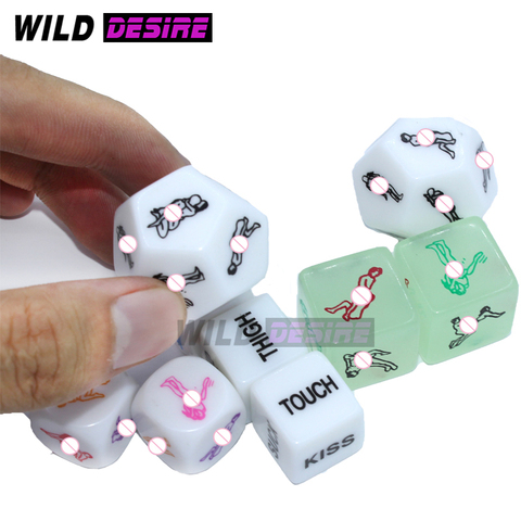 New Sex Tools Product For Couples 18 Funny Sex Dice Adult Game Erotic Romance Love Humour Gambling Sexy Dice Sex Toys For Two ► Photo 1/6
